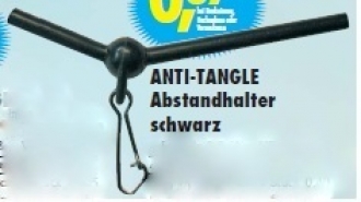 Anti Tangle Abstandhalter schwarz