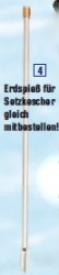 Erdspieß 0,76 m Alu