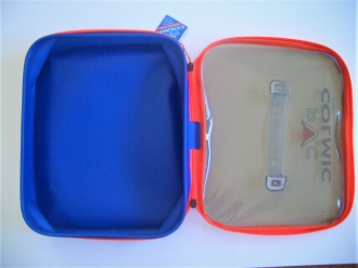 Preview: Colmic PVC BAIT BOX HOLDER mit Klarsichtdeckel 32,5 x 26,5 cm