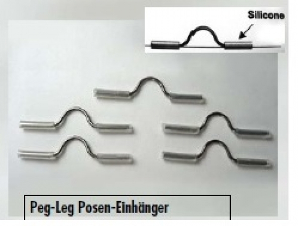 Peg Legs, Poseneinhänger mit Bügel