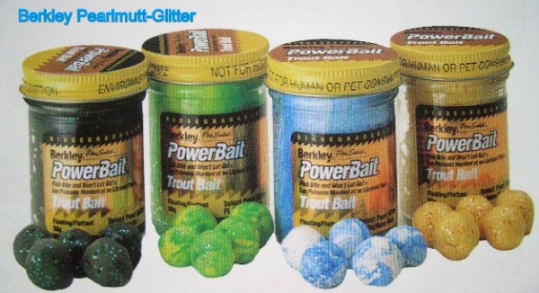 Berkley Trout Bait Pearlmutt-Glitter 50 gr.