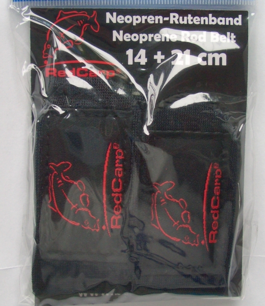 Neopren-Rutenband-Red Carp 14 + 21 cm