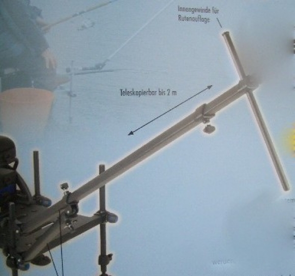 Behr Feederarm Länge ca. 1,20 bis zu 2,00 mtr. ausziehbar