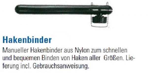 Hakenbinder incl. Gebrauchsanleitung