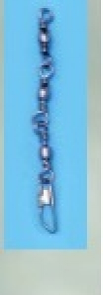 Dreifachwirbel mit Karabiner in vier größen